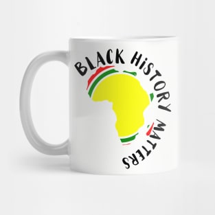 Black History Matters Mug